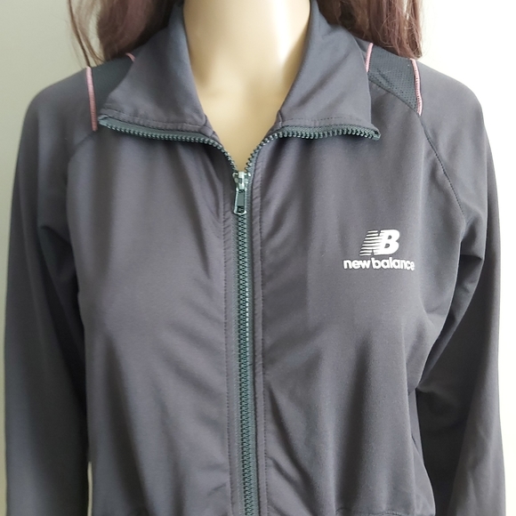 New Balance gray light track jacket - Picture 2 of 15
